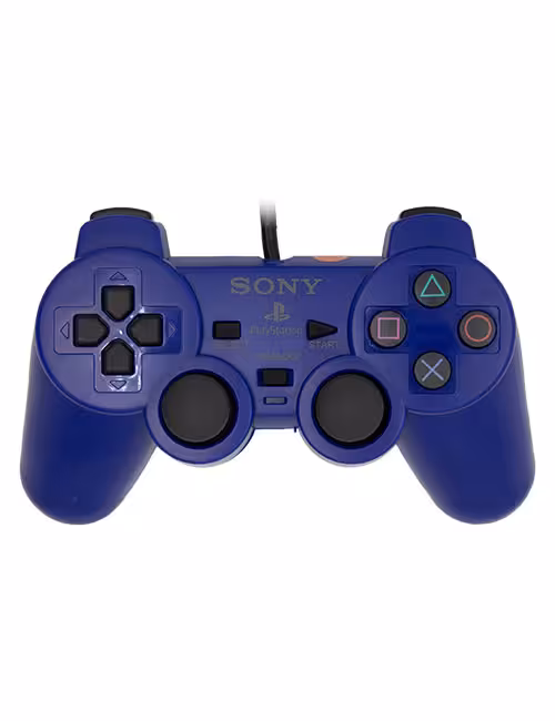 دسته PS2 آبی سیم ابریشمی ICدار