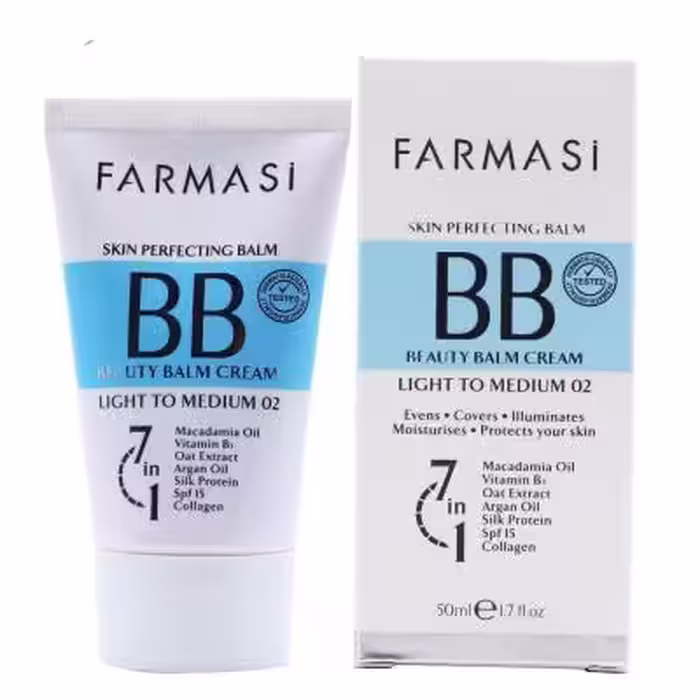 کرم BB حبی بی کرم 02 جم 50 میل فارماسی