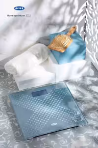 ترازوی حمام کلاسیک طوسی کراس B013