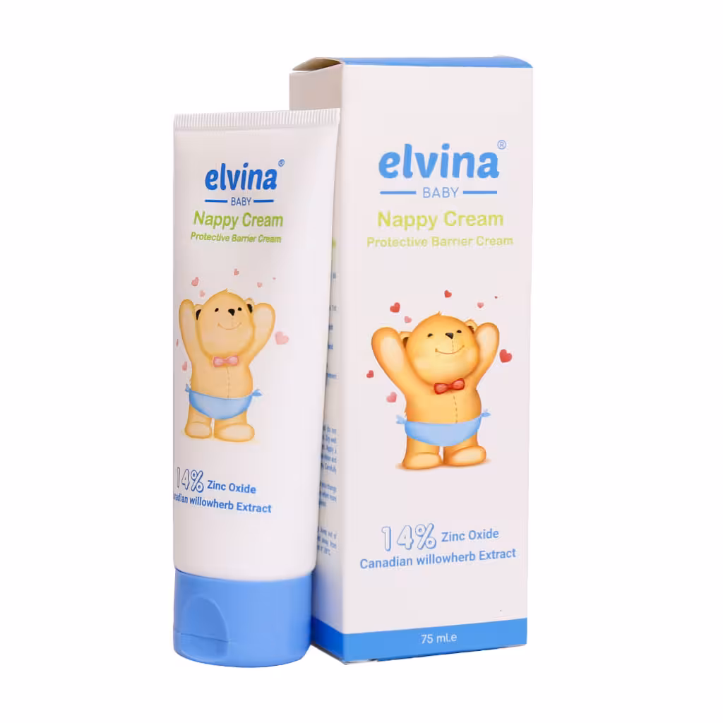 کرم محافظ پای کودک الوینا NAPPY CREAM ELVINA