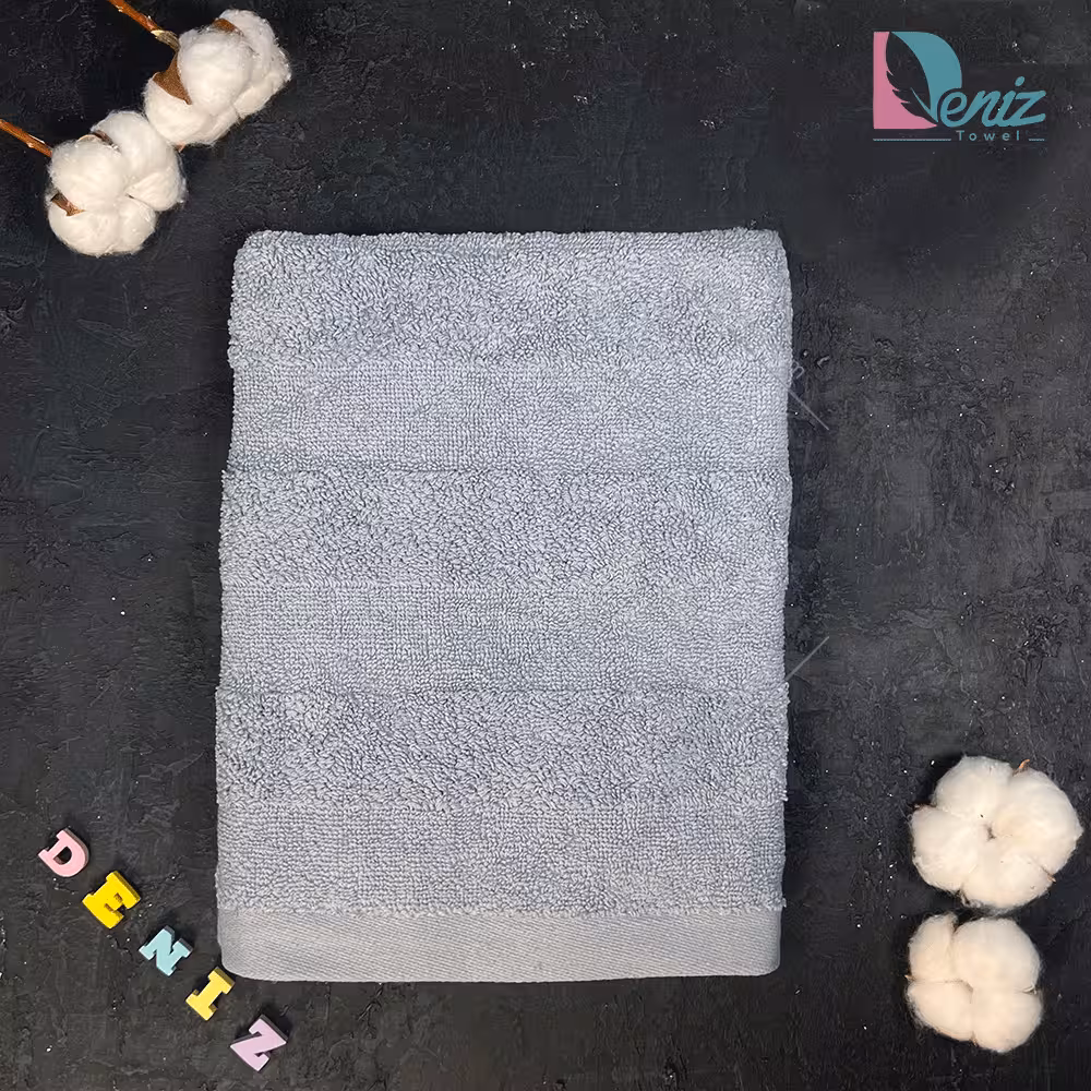 حوله دستی طرح کادیفه رنگ طوسی