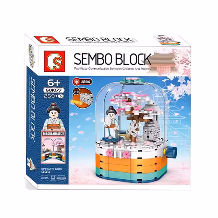 لگو گوی گل برفی درخت گیلاس