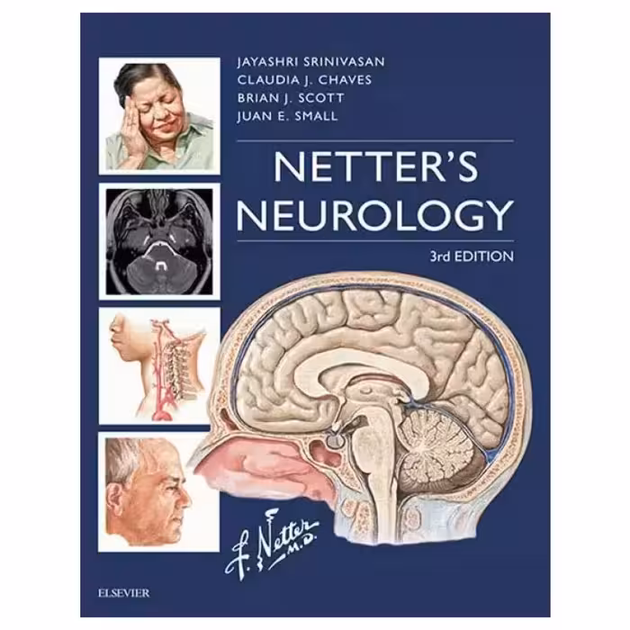 کتاب عصب‌شناسی علوم بالینی نتر زبان اصلی| Netter’s Neurology Netter Clinical Science 3rd Edition 2019