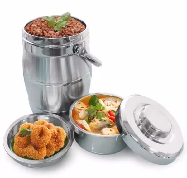 ظرف غذا 2 جداره B023