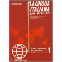 La lingua italiana per stranieri 1 کتاب لالینگوا ایتالیایی