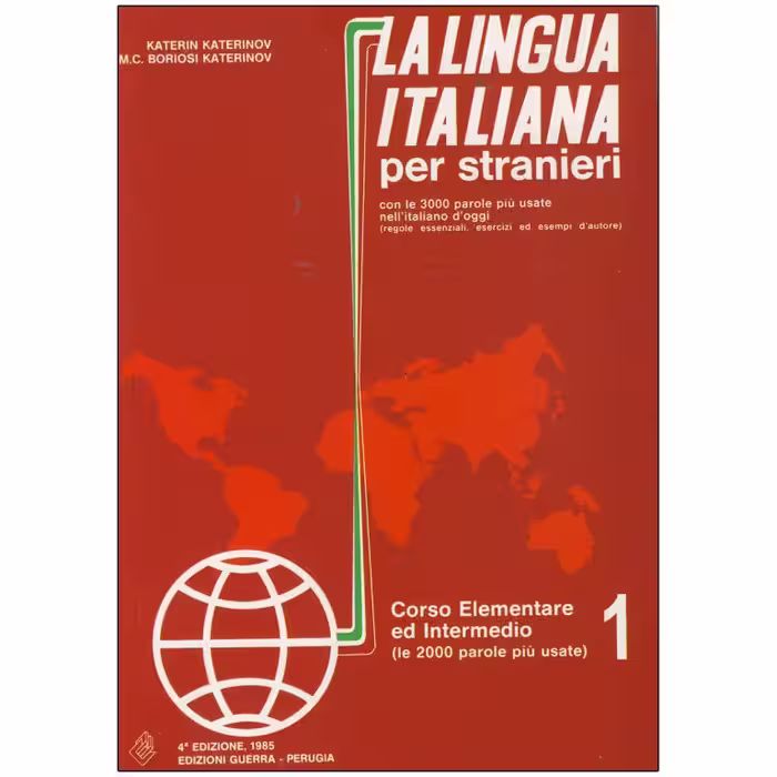 La lingua italiana per stranieri 1 کتاب لالینگوا ایتالیایی