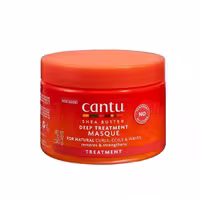 ماسک مو داخل حمام درمانی عمیق کنتو شی باتر Cantu Deep Treatment	  Cantu Shea Butter Deep Treatment Masque 340g