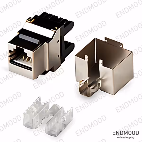 کیستون 180 درجه Cat6 FTP متا الکترونیک