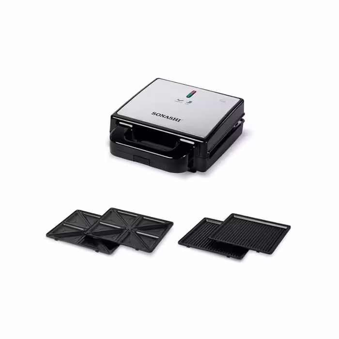 ساندویچ ساز و گریل سوناشی مدل 2 کاره SSM-882