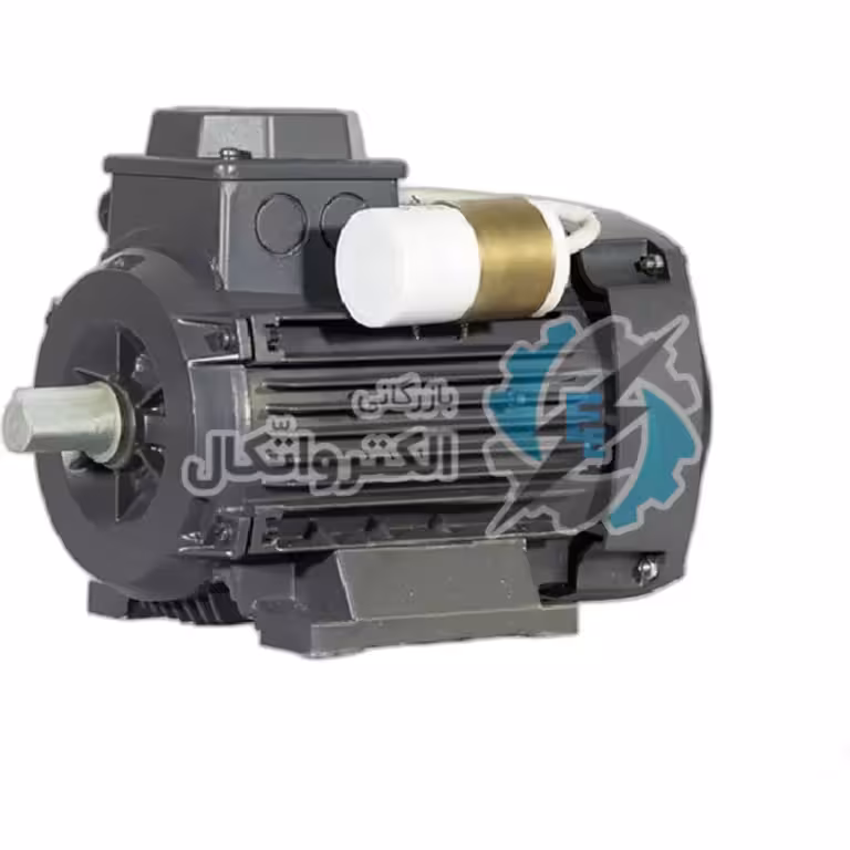 الکتروموتور موتوژن تکفاز 0.75 کیلووات 1 اسب دو خازن