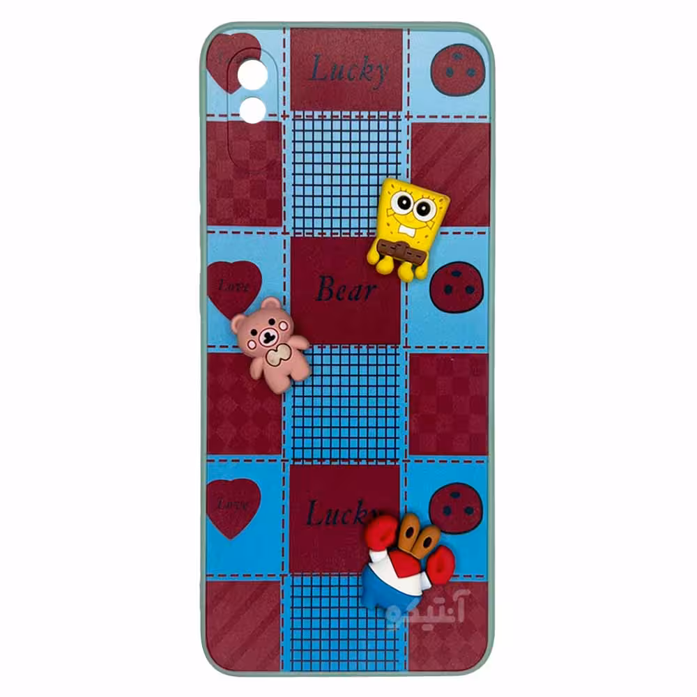 قاب دخترانه طرح باب اسفنجی مناسب برای Xiaomi Redmi 9A