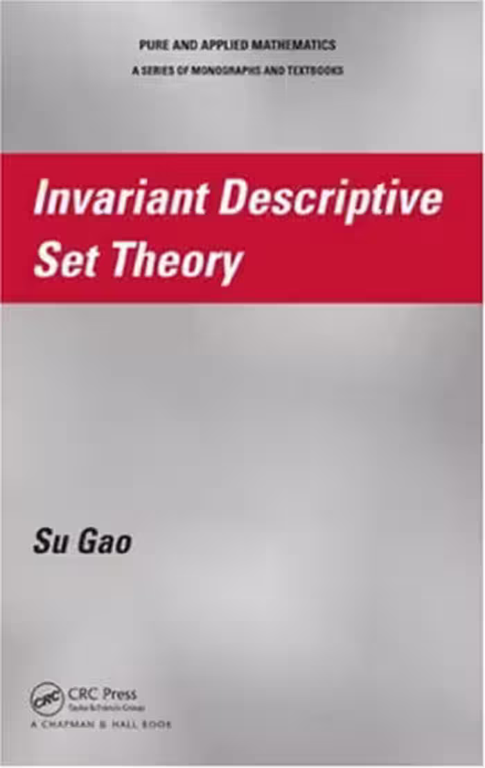 خرید و دانلود نسخه کامل کتاب Invariant descriptive set theory