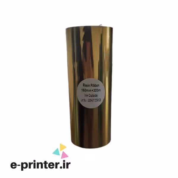ریبون چاپ لیبل پرینتر Resin 160mm*300m