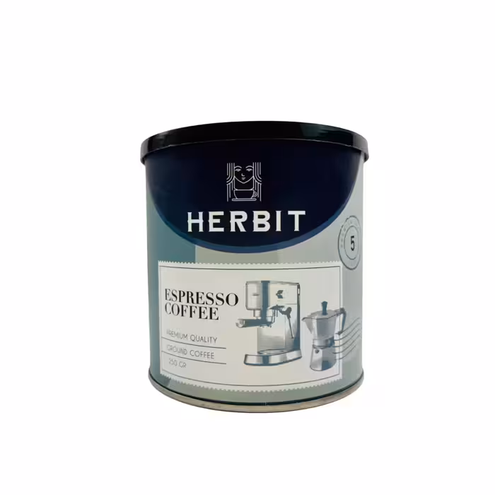 قهوه اسپرسو ترکیبی 70-30 هربیت حجم 250 گرمی