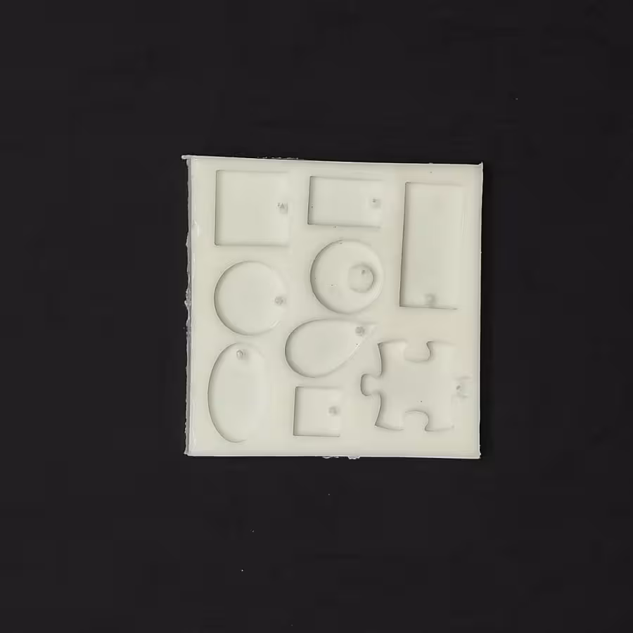 قالب سیلیکونی  بدلیحات  پین دار هندسی شیراز رزین