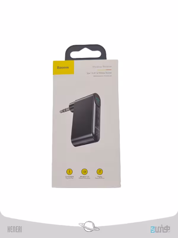 گیرنده بلوتوثی موزیک باسئوس مدل Baseus Type 7 AUX Car Bluetooth ReceiverWXQY-01