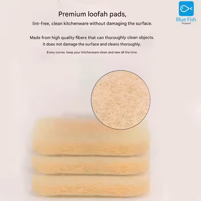 برس ظرفشویی با جای مایع دیواری بلوفیش PB01