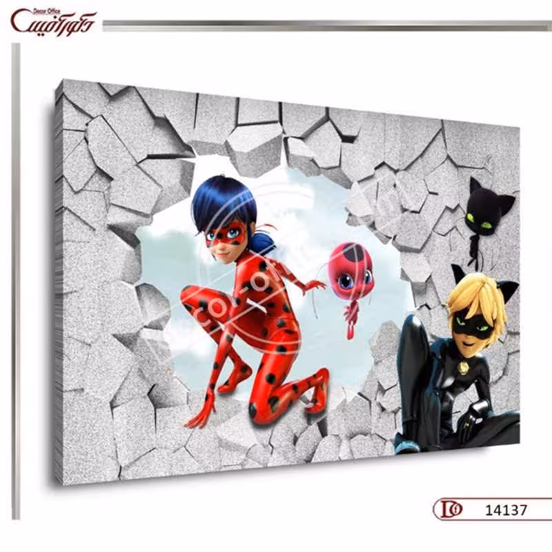 تابلو کودک دخترانه R4137