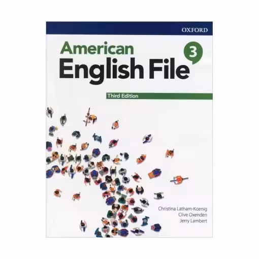 کتاب انگلیسی American English File 3 – 3nd قطع رحلی بزرگ