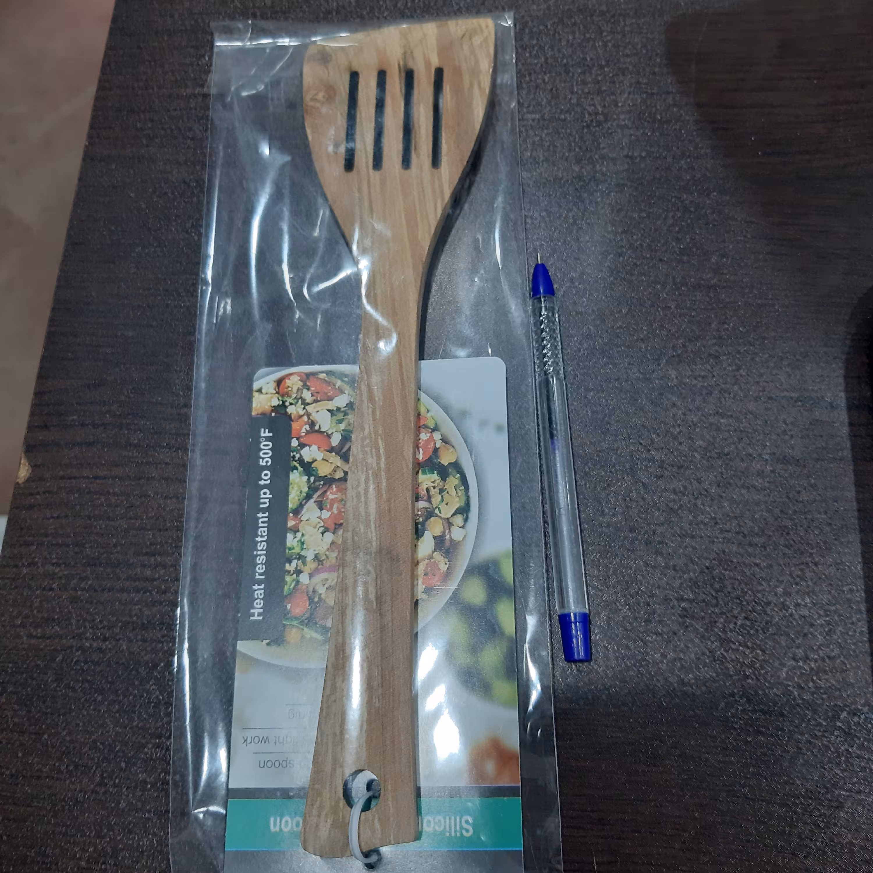 کفگیر چوبی شیاردار رویایی 