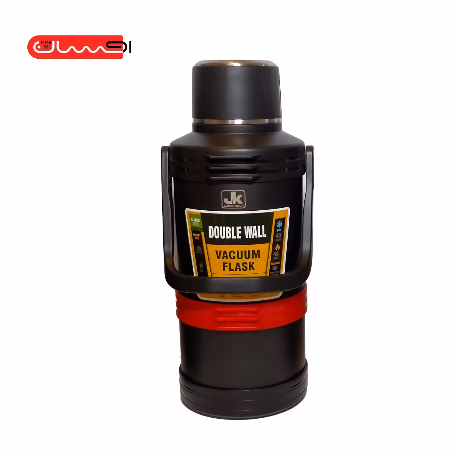 فلاسک استیل دو جداره ی 4000 میل سفری کد 34 – 1549