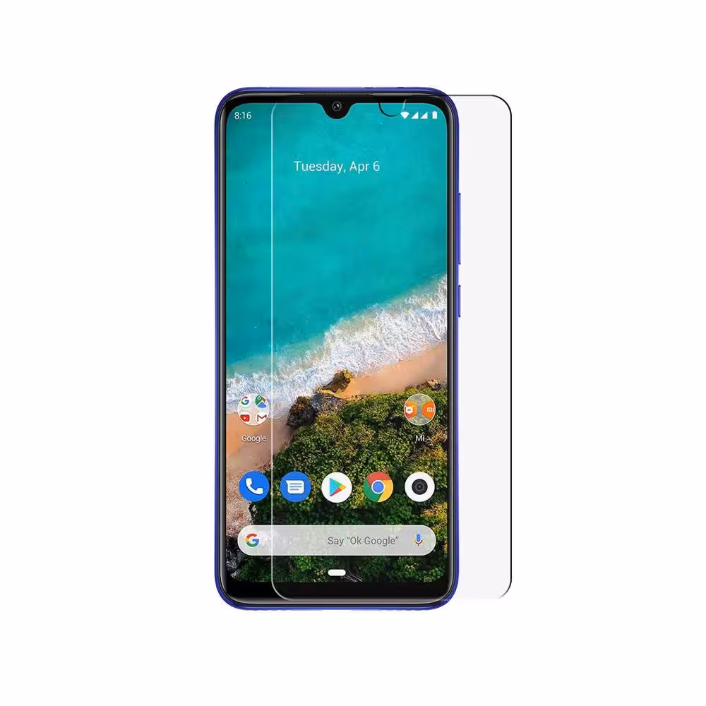 محافظ صفحه گلس گوشی شیائومی می Xiaomi Mi A3 مدل 2.5D