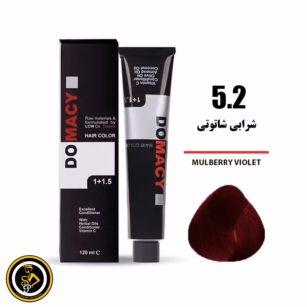 رنگ مو شرابی شاتوتی دوماسی شماره 5.2