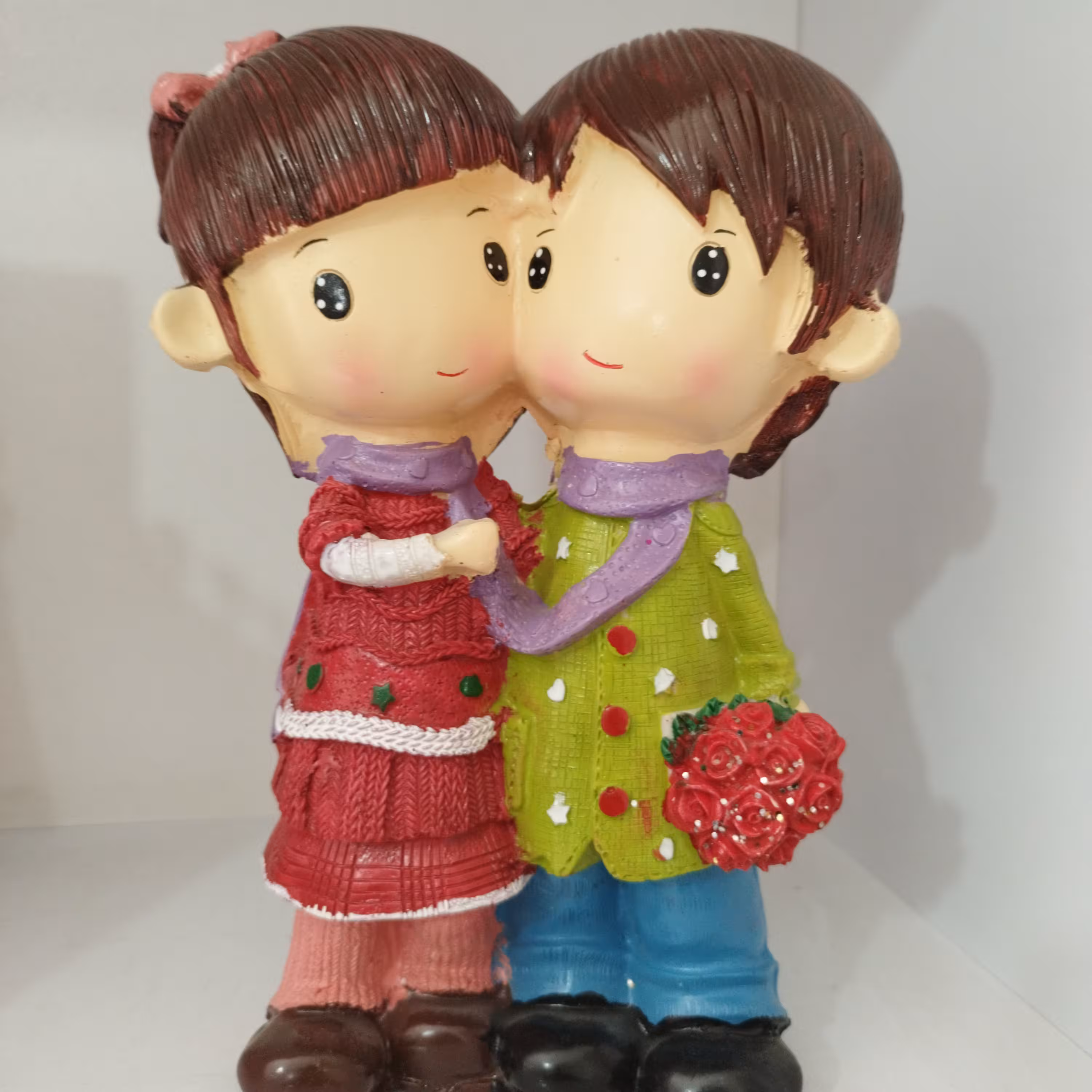 مجسمه دختر پسر پلی استر