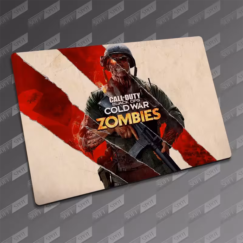 ماوس پد طرح Call of Duty Black Ops Cold War Zombies MP-138
