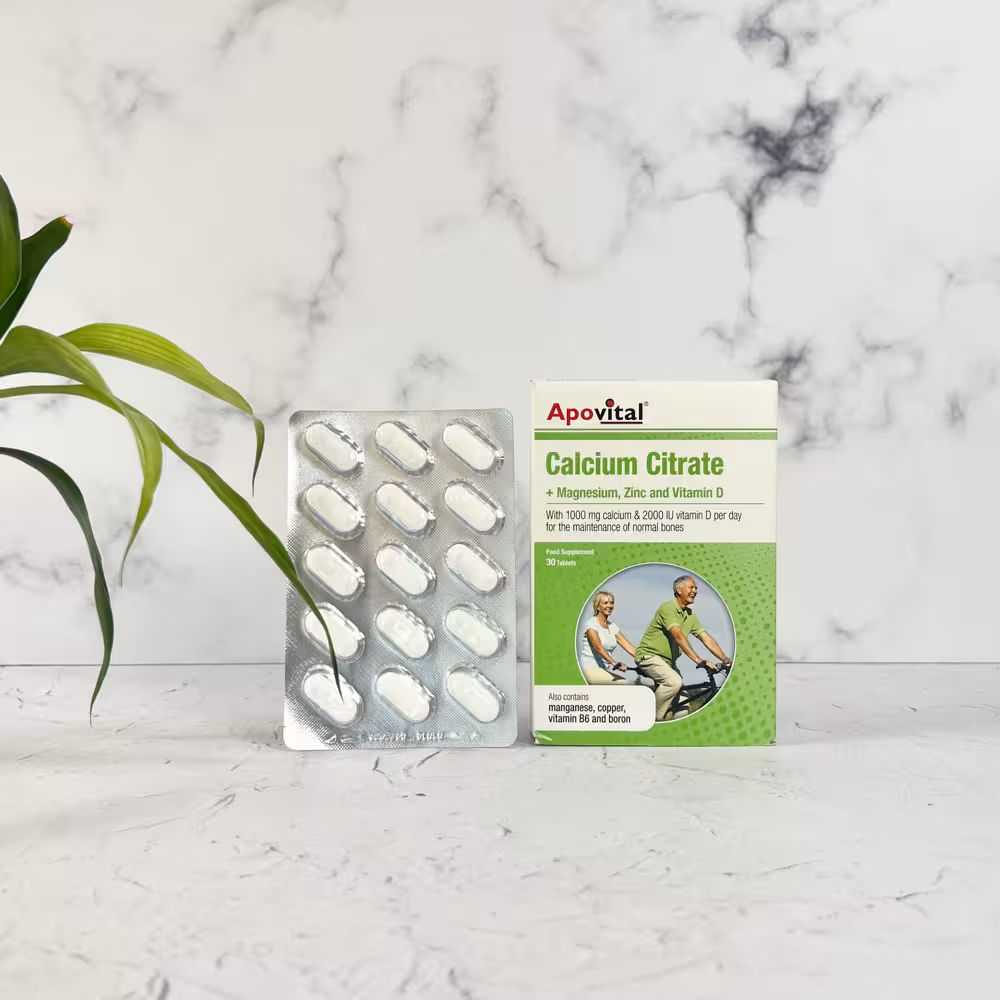 قرص کلسیم سیترات آپوویتال 30 عدد