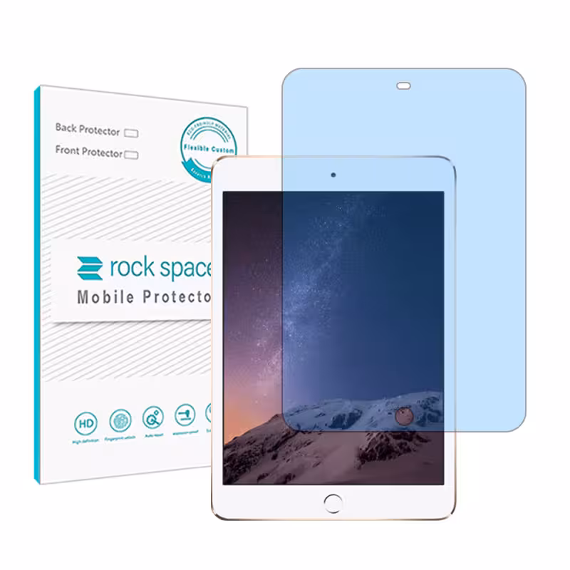 محافظ صفحه ضد اشعه آبی راک اسپیس مدل HyBLU مناسب برای تبلت اپل iPad mini 3