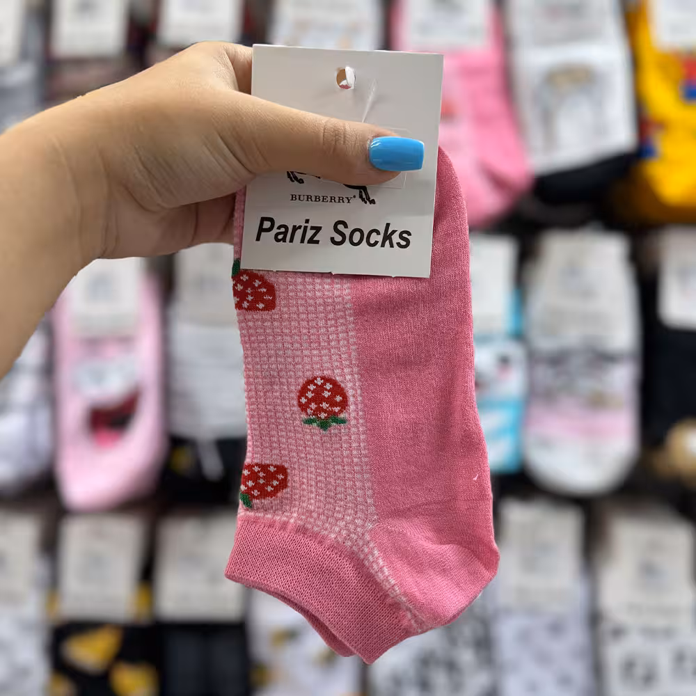 جوراب مچی توت فرنگی