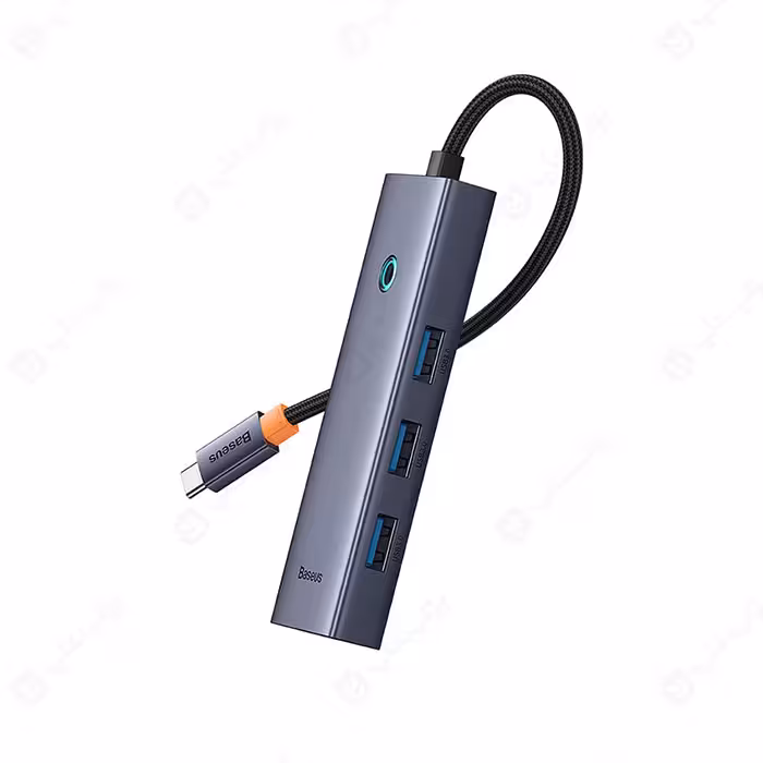 هاب 5 پورت Type-C به 3.0 USB و HDMI بیسوس مدل B00052809813