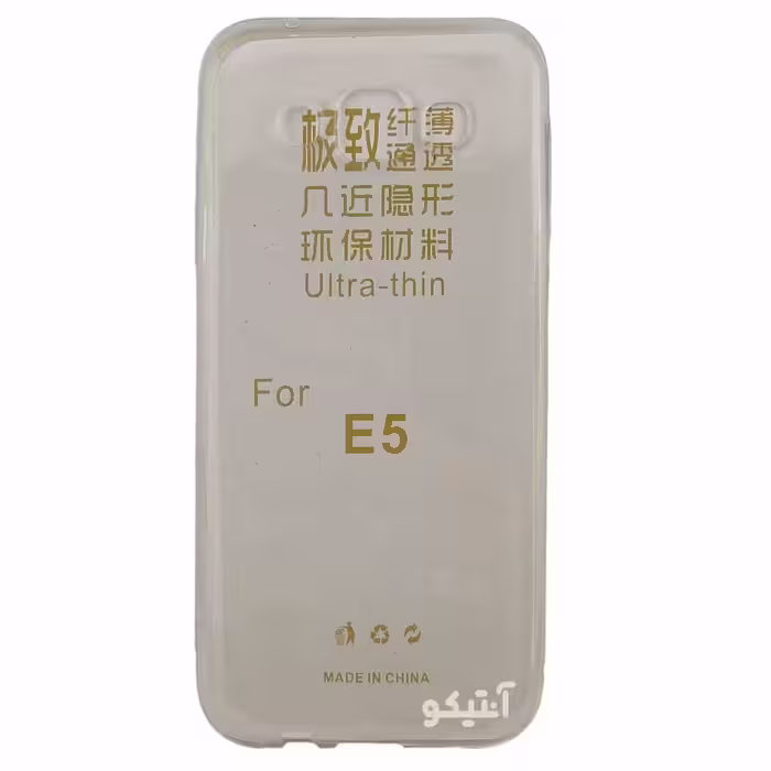 قاب Samsung E5 مدل ژله ای – رنگ شفاف
