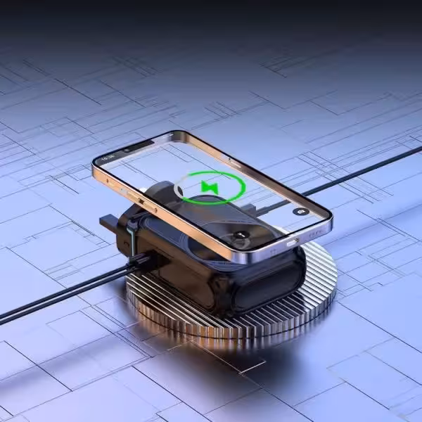 پاوربانک پاورولوجی مدلPPBCHA45 ظرفیت10.000میلی‌آمپر ساعت