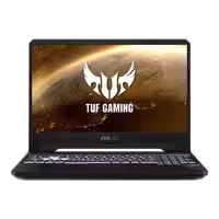 لپ تاپ ایسوس مدل TUF Gaming FX505GT، پردازنده Core i7-9750H، کارت گرافیک GTX 1650، رم 16 گیگابایت، حافظه 1256 گیگابایت
