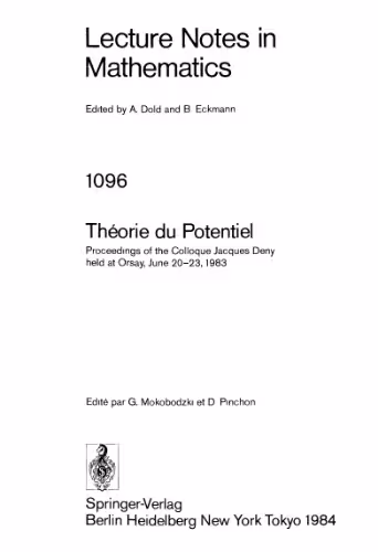 خرید و دانلود نسخه کامل کتاب Théorie du Potentiel: Proceedings of the Colloque Jacques Deny held at Orsay, June 20–23, 1983