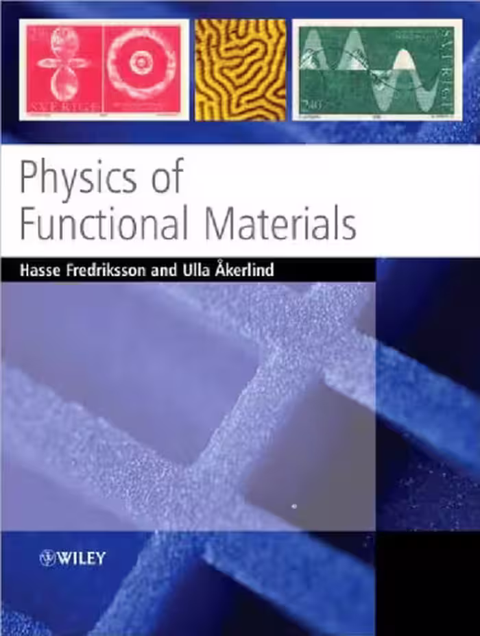 خرید و دانلود نسخه کامل کتاب Physics of Functional Materials