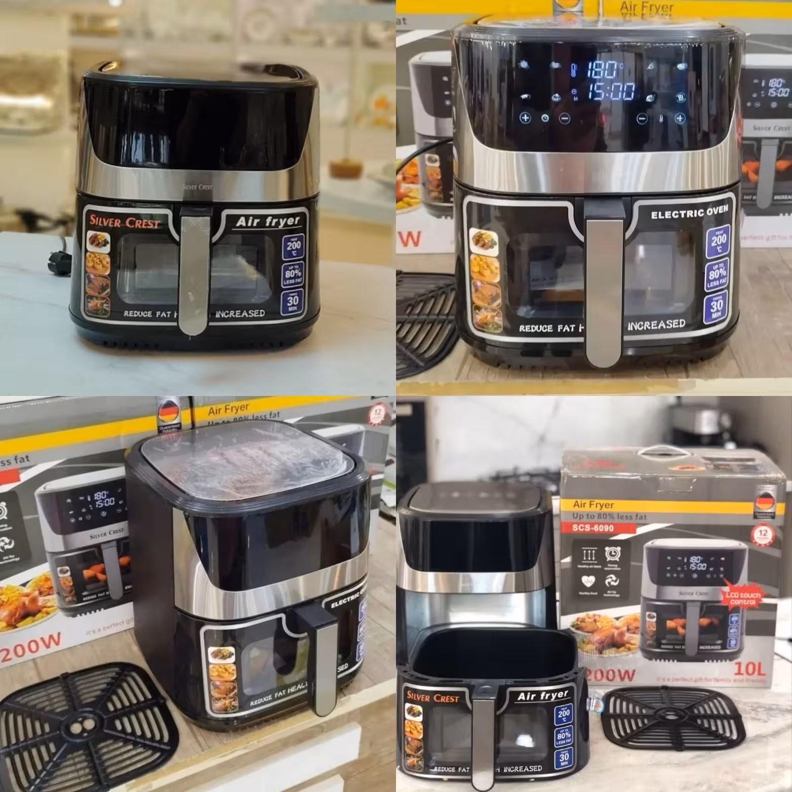 سرخ کن 10لیتر  سیلور کرست 

دارای صفحه نمایش لمسی  لطفا قبل استعلام موجودی بگیرید 
