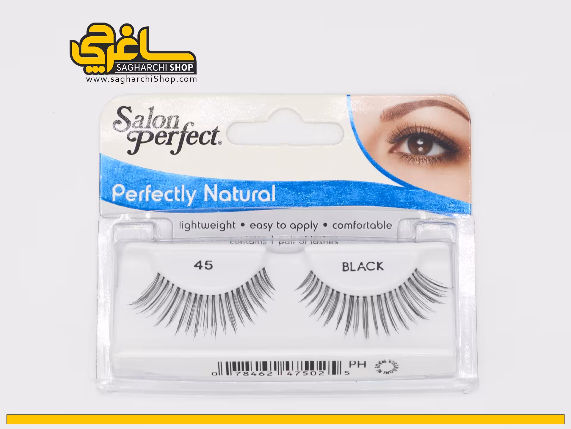 مژه جفتی سالن پرفکت مدل 45Black