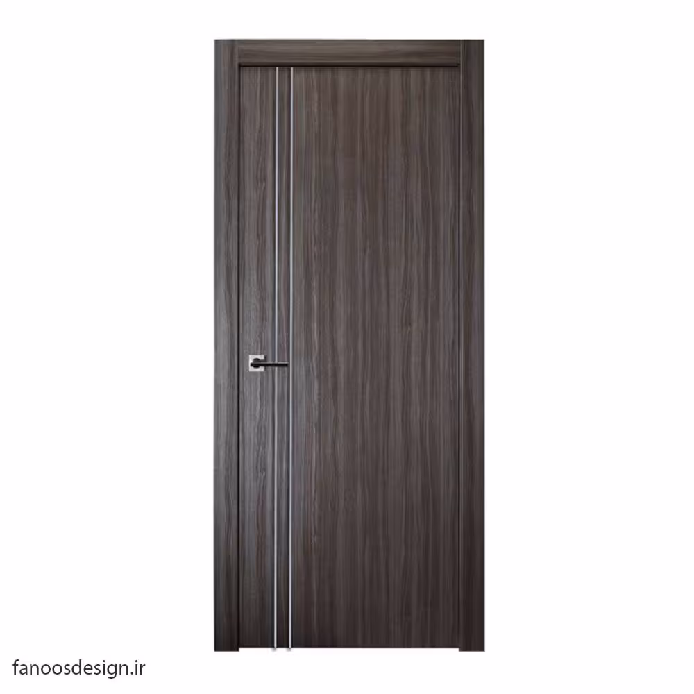 درب داخلی pvc طرح شیار عمودی کد 1028