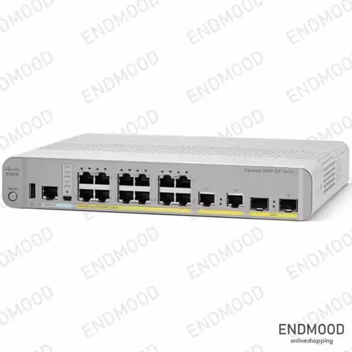 سوئیچ مدیریتی 12 پورت سیسکو Cisco WS-C3560CX-12PC-S