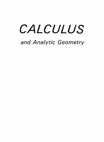خرید و دانلود نسخه کامل کتاب Calculus and Analytic Geometry, 2nd Edition