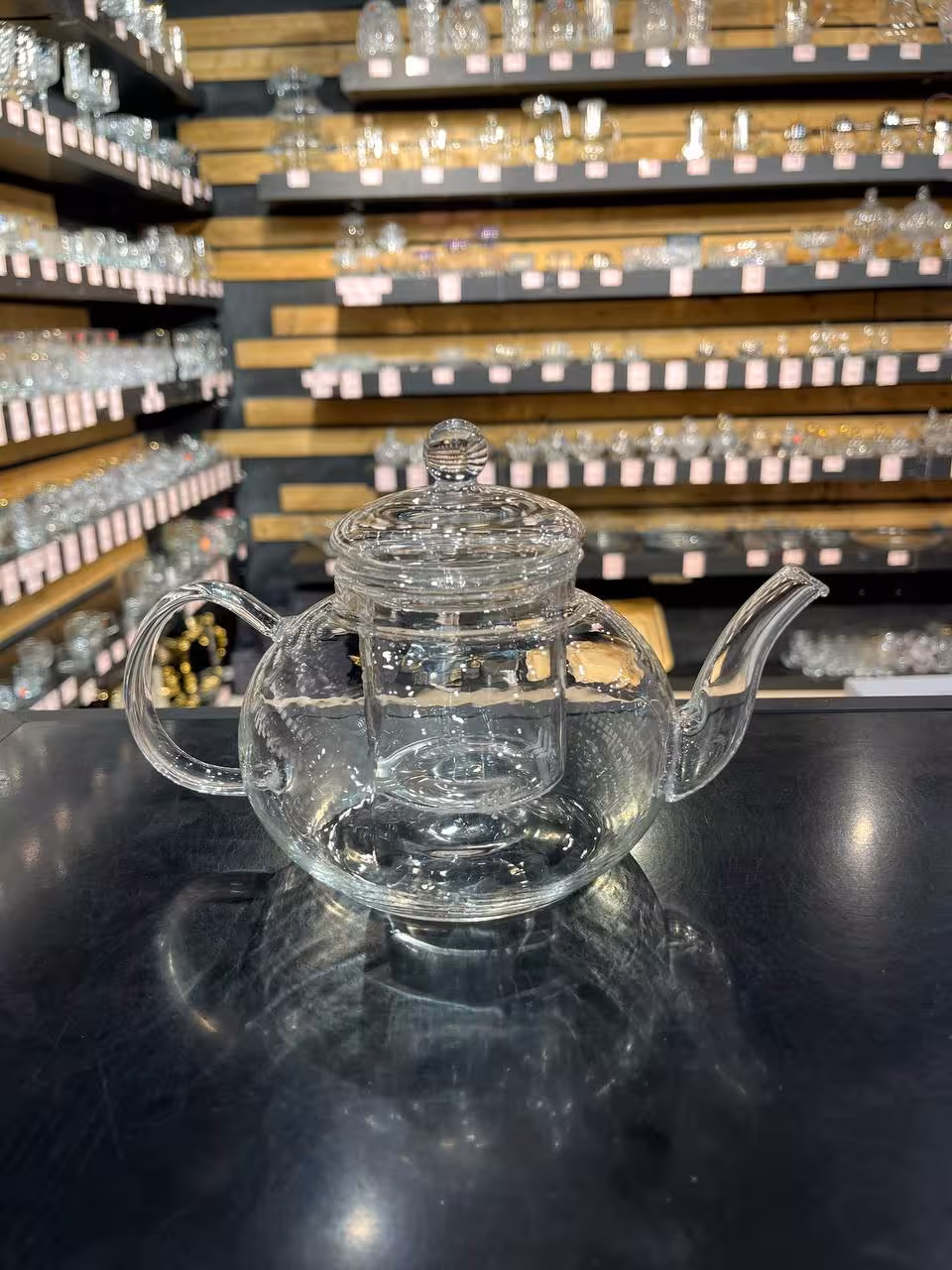 قوری دمنوش پیرکس گرد 800 میلی لیتر