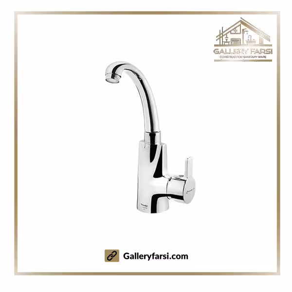 شیر روشویی متحرک شودر مدل راموند کروم