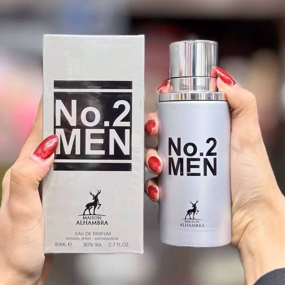 ادکلن 212 نقره ای وی آی پی مردانه الحمبرا