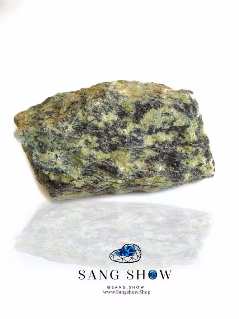 مارسنگ ( سرپانتین ) معدنی زیبا و خوشرنگ S473