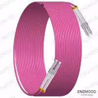 پچ کورد فیبر نوری 10 متری داپلکس نگزنس Nexans OM4 LC-LC