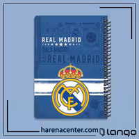 دفتر مدرسه طرح تیم رئال مادرید برند لانگو