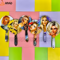 آیینه دستی طرح دختر